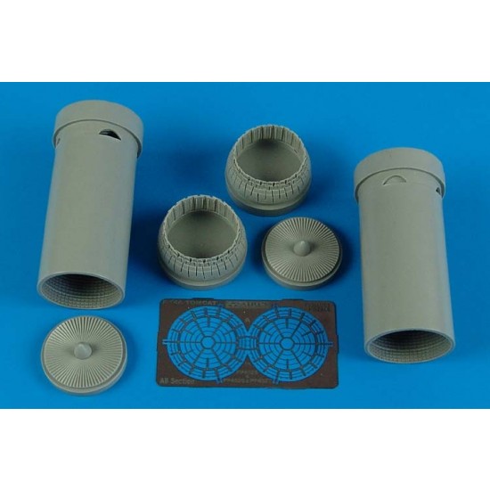 1/48 Grumman F-14A Tomcat Exhaust Nozzles - opened position for Academy kits