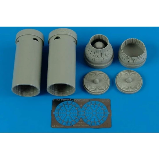 1/48 Grumman F-14A Tomcat Exhaust Nozzles - varied for Academy kits 