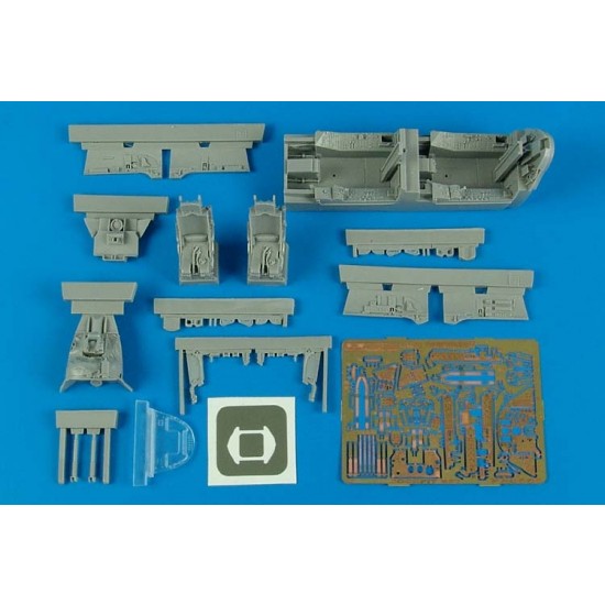 1/48 Republic F-105G Thunderchief Cockpit Set for HobbyBoss kits 