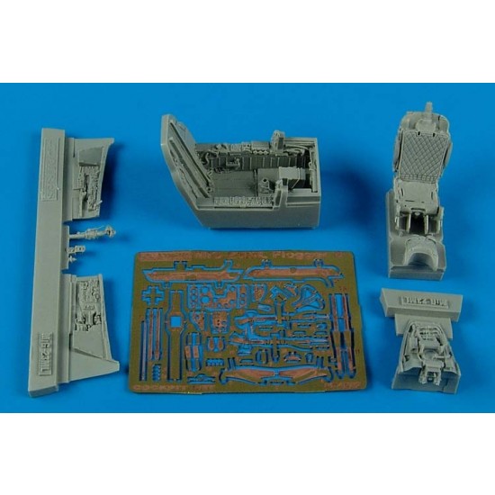 1/48 Mikoyan MiG-23ML Flogger G Cockpit Set for Trumpeter kits 