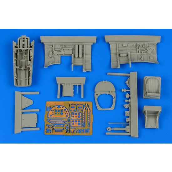 1/48 Supermarine Spitfire Mk.IXc Cockpit Set for Eduard kits