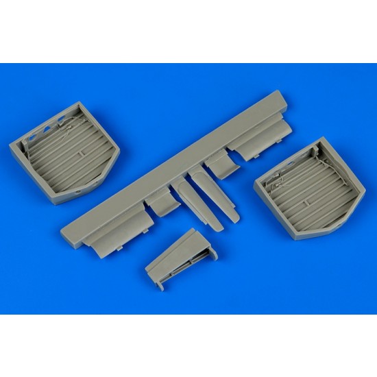 1/48 Curtiss P-40M Kittyhawk Wheel Bay for HobbyBoss kits