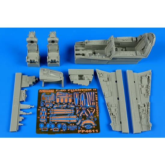 1/48 McDonnell F-4C Phantom II Cockpit Set for Academy kits 