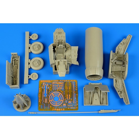 1/48 North-American F-100D Super Sabre Detail Set for Trumpeter kits 