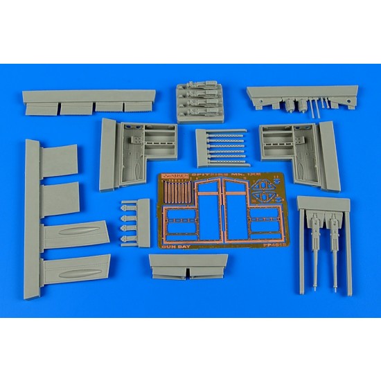 1/48 Supermarine Spitfire Mk.IXe Gun Bay for Eduard kits 