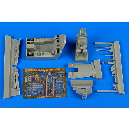 1/48 Sepecat Jaguar GR.1 Cockpit Set for Kittyhawk Model kits 