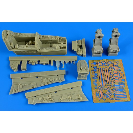 1/48 F-4D Phantom II (Early Version) Cockpit set for Academy kit 