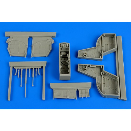 1/48 Kfir C2/C7 Wheel Bay for Kinetic kit