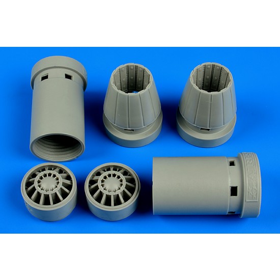 1/48 Boeing F/A-18E / F/A-18F Super Hornet Exhaust Nozzles (opened) for Hasegawa kit