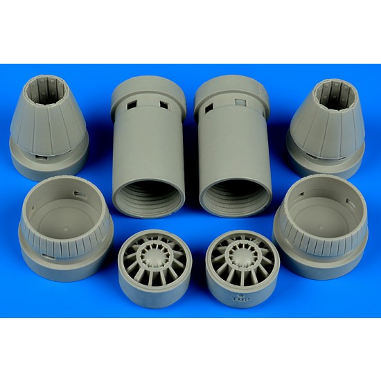 1/48 Boeing F/A-18E Super Hornet Exhaust Nozzles (closed) for Revell kit