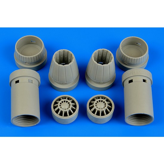 1/48 Boeing F/A-18E Super Hornet Exhaust Nozzles (Opened) for Revell kit