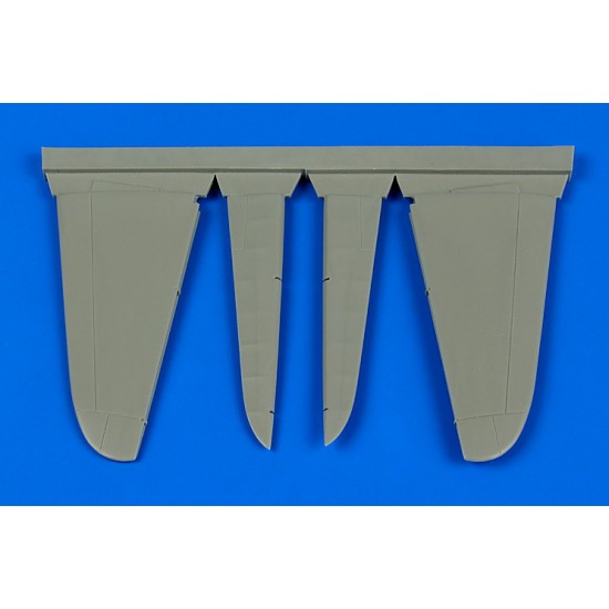 1/48 Mitsubishi A6M Zero Control Surfaces for Hasegawa kit (Resin)