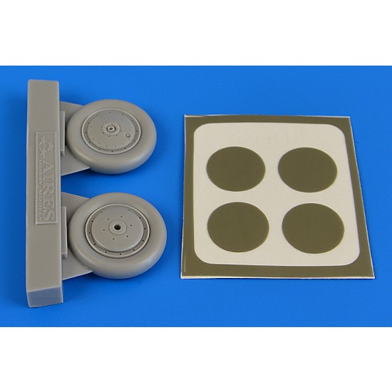 1/48 Polikarpov I-153 Chaika Wheels and Paint Masks for ICM kit