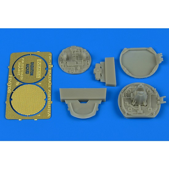1/48 McDonnell-Douglas F/A-18 Hornet Radar Antenna for Kinetic kit