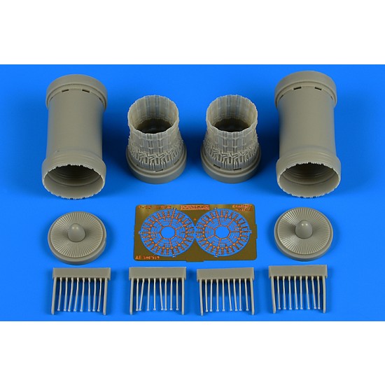 1/48 McDonnell F-15B/C/D/I Eagle Exhaust Nozzles for Great Wall Hobby