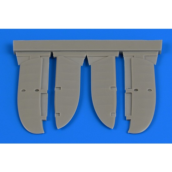 1/48 Polikarpov I-153 Chaika Control Surfaces for ICM kit