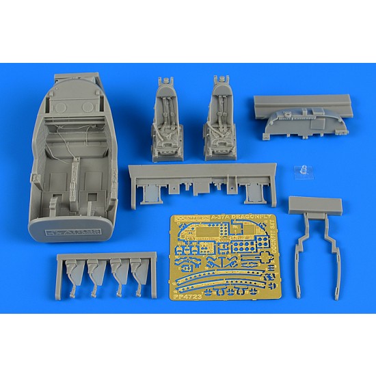 1/48 Cessna A-37A Dragonfly Cockpit Set for Monogram kit