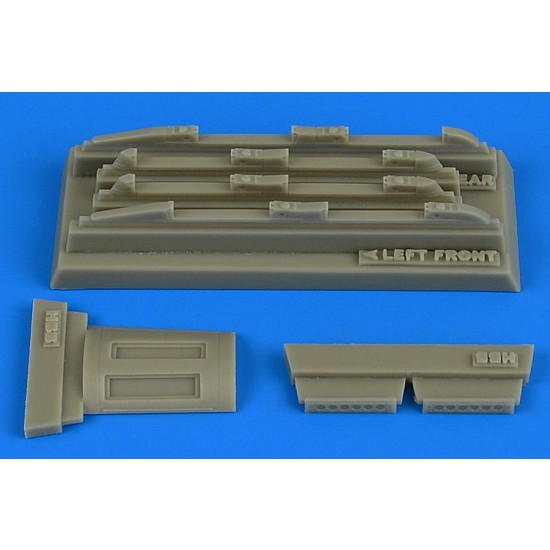 1/48 Su17M3/M4 Fitter K Fully Empty Chaff/Flare Dispensers for Hobby Boss kits