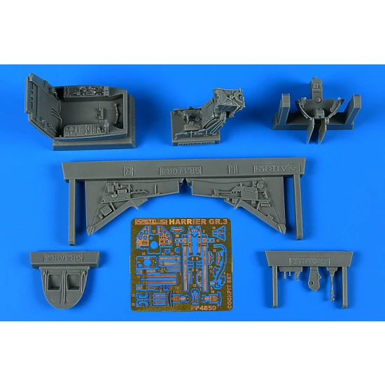 1/48 Hawker Siddeley Harrier Gr.3 Cockpit Set for Kinetic kits