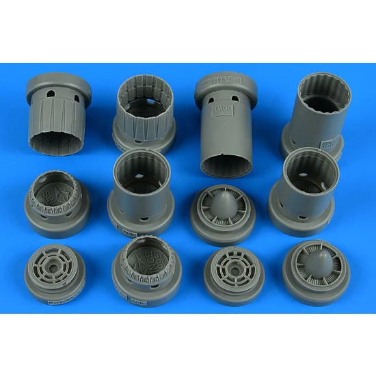 1/48 McDonnell Douglas F-4E/EJ/F/G/J/S Phantom II Exhaust Nozzles for Hasegawa kits