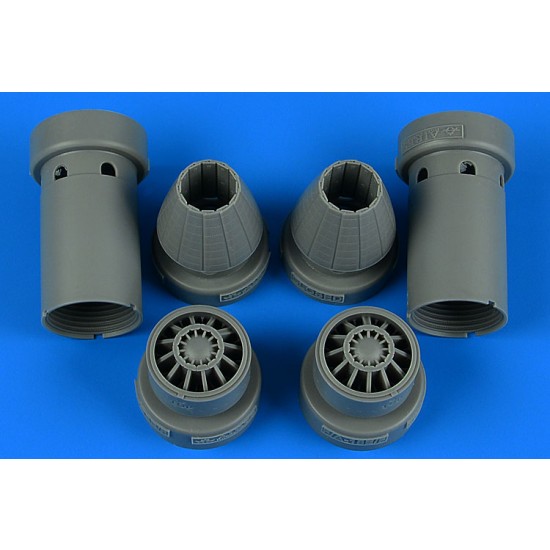 1/48 Boeing F/A-18E/F Super Hornet Exhaust Nozzles (Closed) for Meng kits