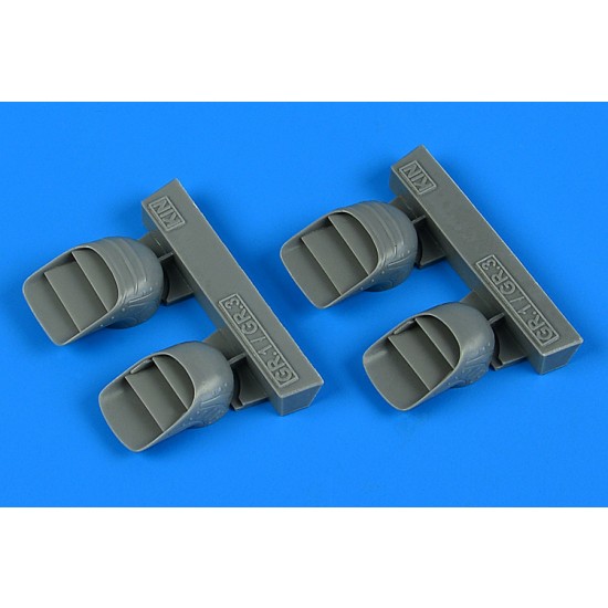 1/48 Harrier GR.1/GR.3 Exhaust Nozzles for Kinetic kits
