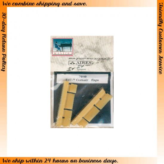 1/72 Vought F4U-7 Corsair Flaps for Italeri kit