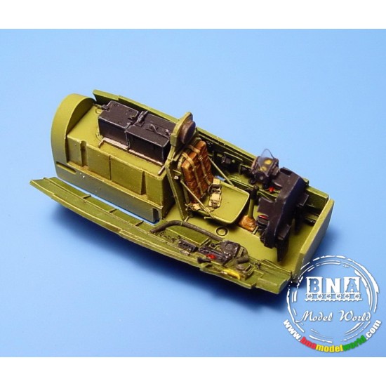 1/72 North American P-51D Mustang Cockpit Set for Tamiya kit