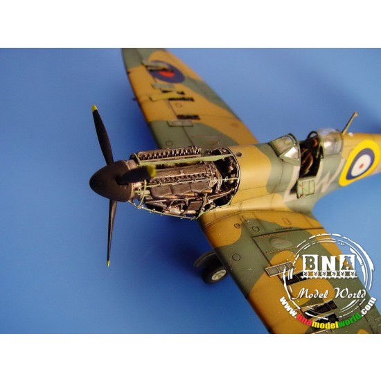 1/72 Supermarine Spitfire Mk.I Detail Set for Tamiya kit