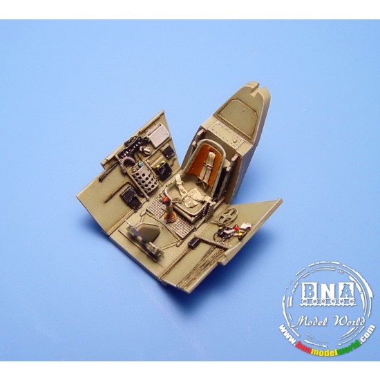 1/72 Messerschmitt Bf-109E3/4 Cockpit Set for Tamiya kit