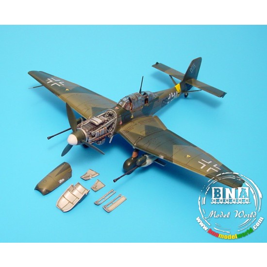 1/72 Junkers Ju-87G Stuka Detail Set for Academy kit