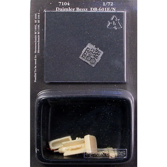 1/72 Daimler Benz DB 601 E/N Engine