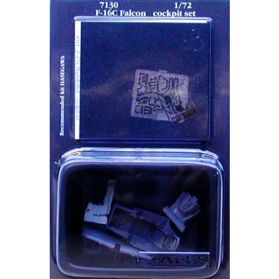 1/72 F-16C Fighting Falcon Cockpit Set for Hasegawa kit