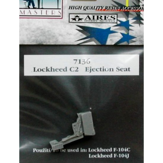1/72 Lockheed C2 Seat For F-104C