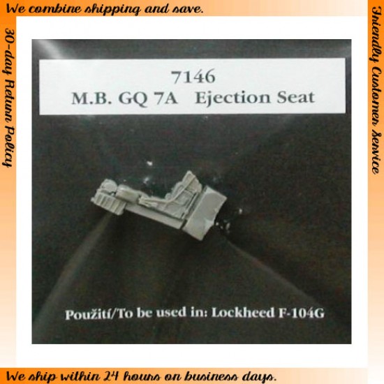 1/72 Martin Baker GQ-7A Seat for F-104G