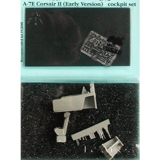 1/72 Vought A-7E Corsair II Cockpit Set - Early Version for Fujimi kit