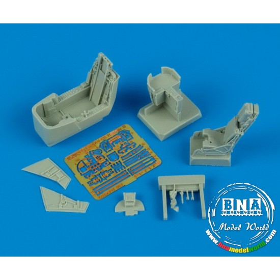 1/72 McDonnell Douglas AV-8B Harrier II Cockpit Set for Hasegawa kit