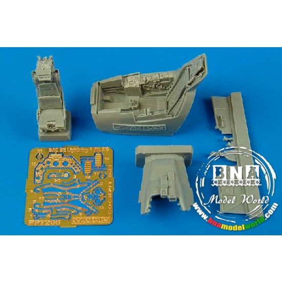 1/72 BAC EE Lightning F Mk. 2/6 Cockpit Set for Trumpeter kit