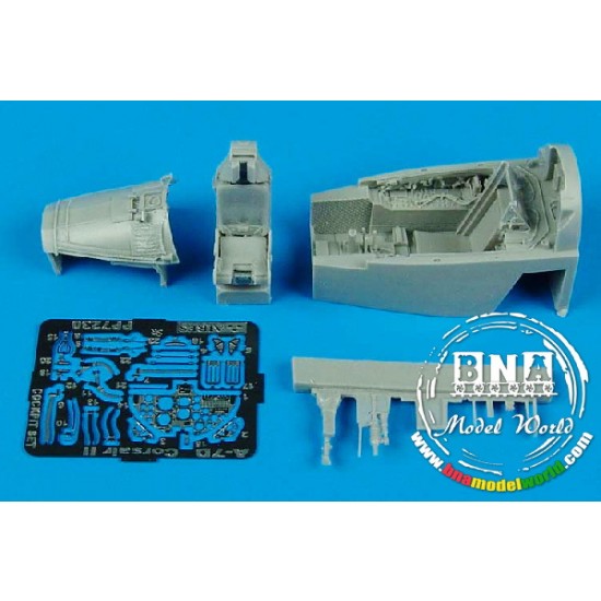 1/72 Vought A-7D Corsair II Cockpit Set for HobbyBoss kit
