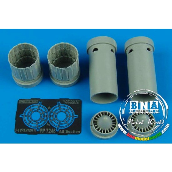 1/72 F-4E/F/G/J/S Phantom II Exhaust Nozzles for Fujimi kit