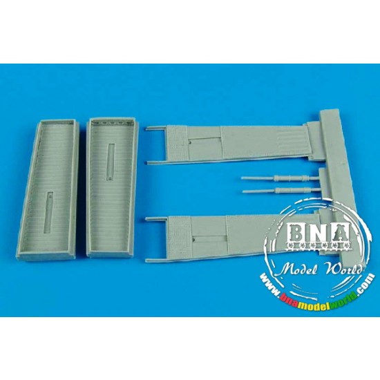 1/72 Douglas A-3 Skywarrior Speed Brakes for Hasegawa kit