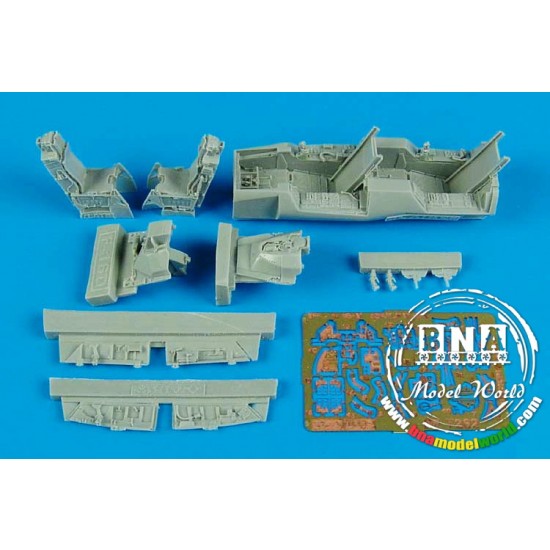 1/72 F-16I Sufa Cockpit Set for Kinetic kit