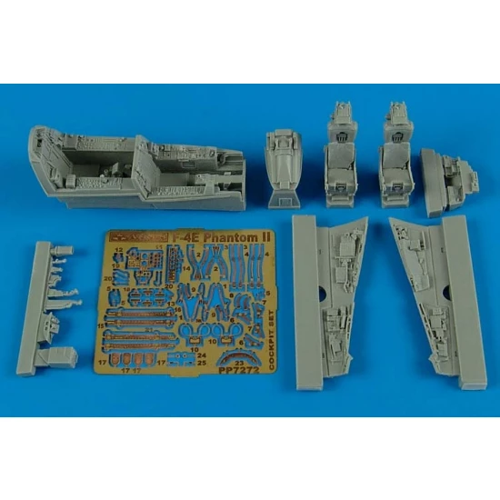 1/72 McDonnell F-4E Phantom II Cockpit Set for Hasegawa kits 