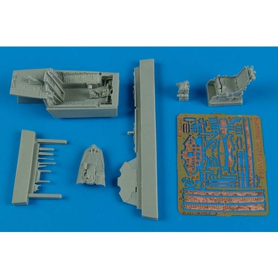 1/72 Sukhoi Su-27 Flanker B/J-11B Cockpit Set for Trumpeter kits 