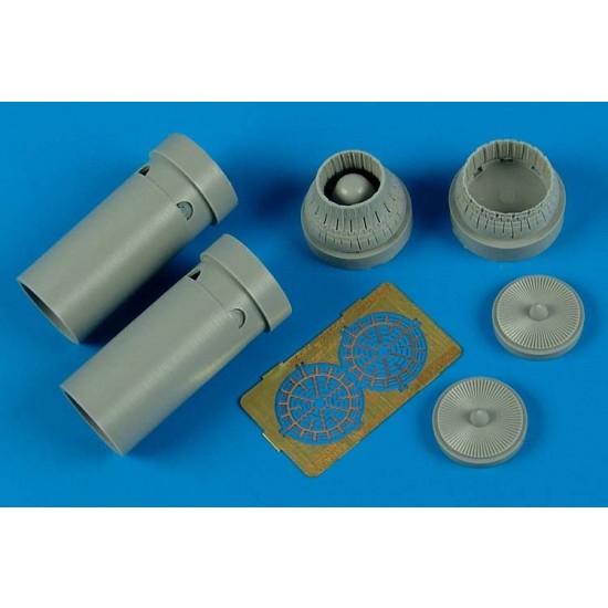 1/72 Grumman F-14A/F-14B/F-14D Tomcat Exhaust Nozzles - varied for HobbyBoss kits