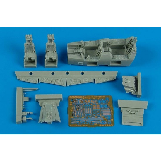 1/72 Grumman F-14A Tomcat Cockpit Set for Fujimi kits 
