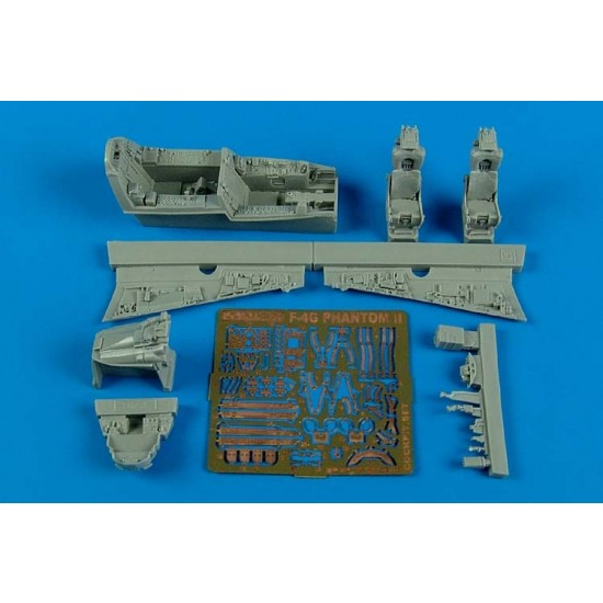 1/72 McDonnell F-4G Phantom II Cockpit Set for Hasegawa kits 