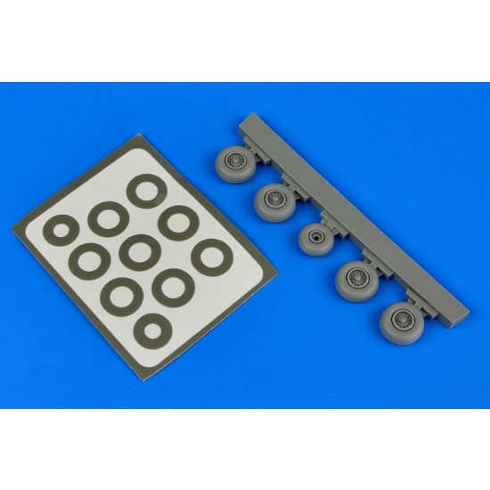 1/72 Sepecat Jaguar Wheels & Paint Masks for Airfix, Italeri & Hasegawa kits