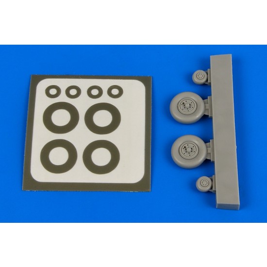 1/72 Mil Mi-2 Hoplite Wheels & Paint Masks for HobbyBoss / Sky High kits 