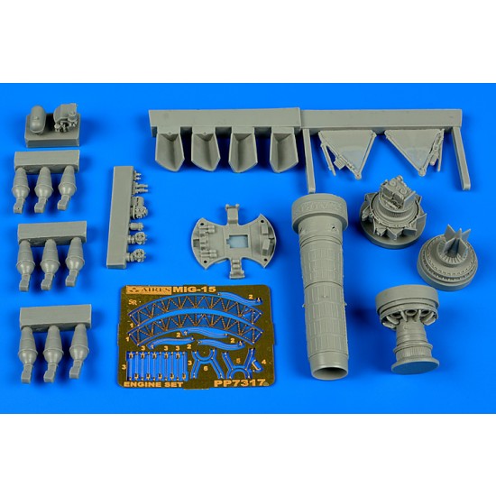 1/72 Mikoyan MiG-15bis Engine Set for Eduard kit